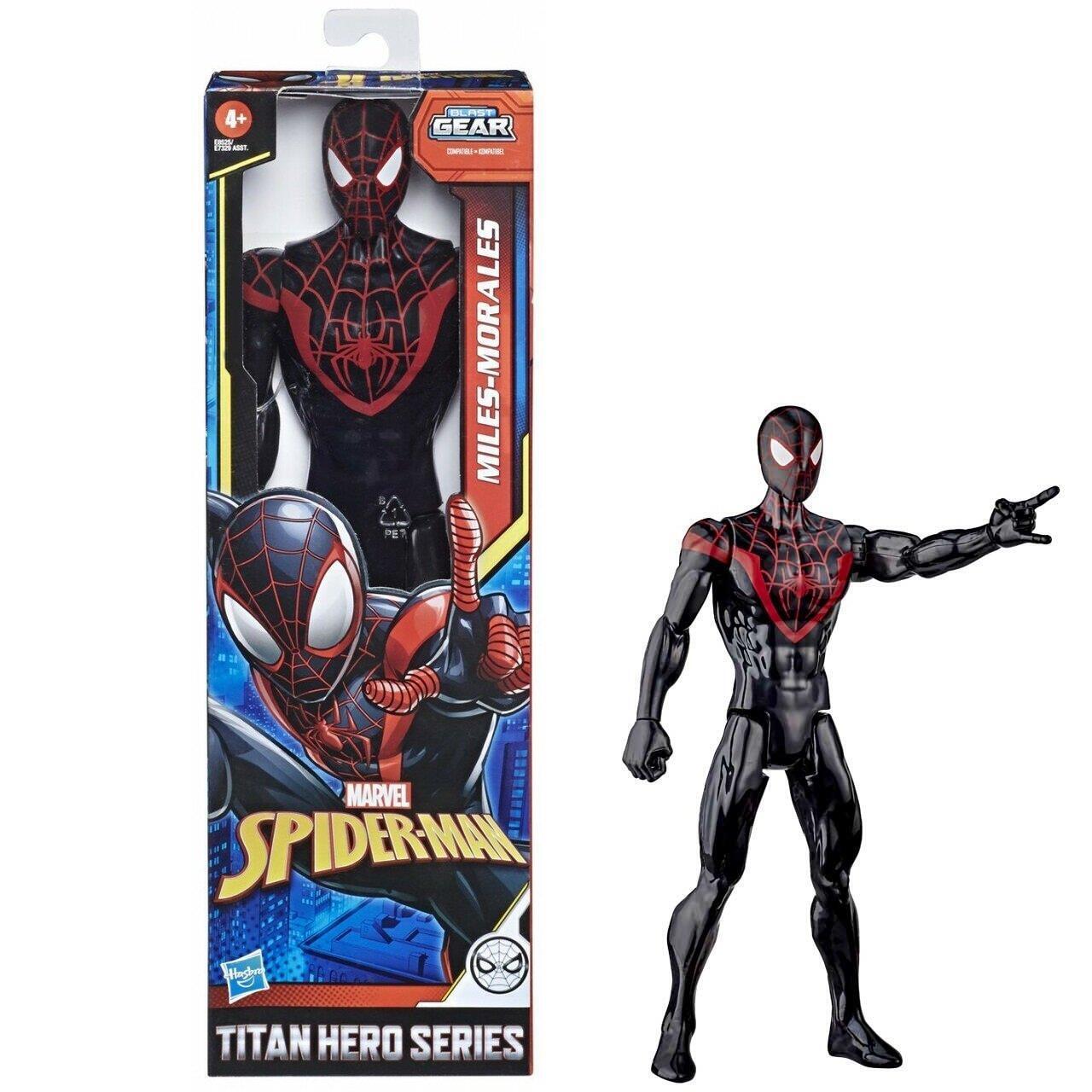 Spider-Man Titan Hero Series 12-Inch Miles Morales Blast Gear Marvel SpiderMan