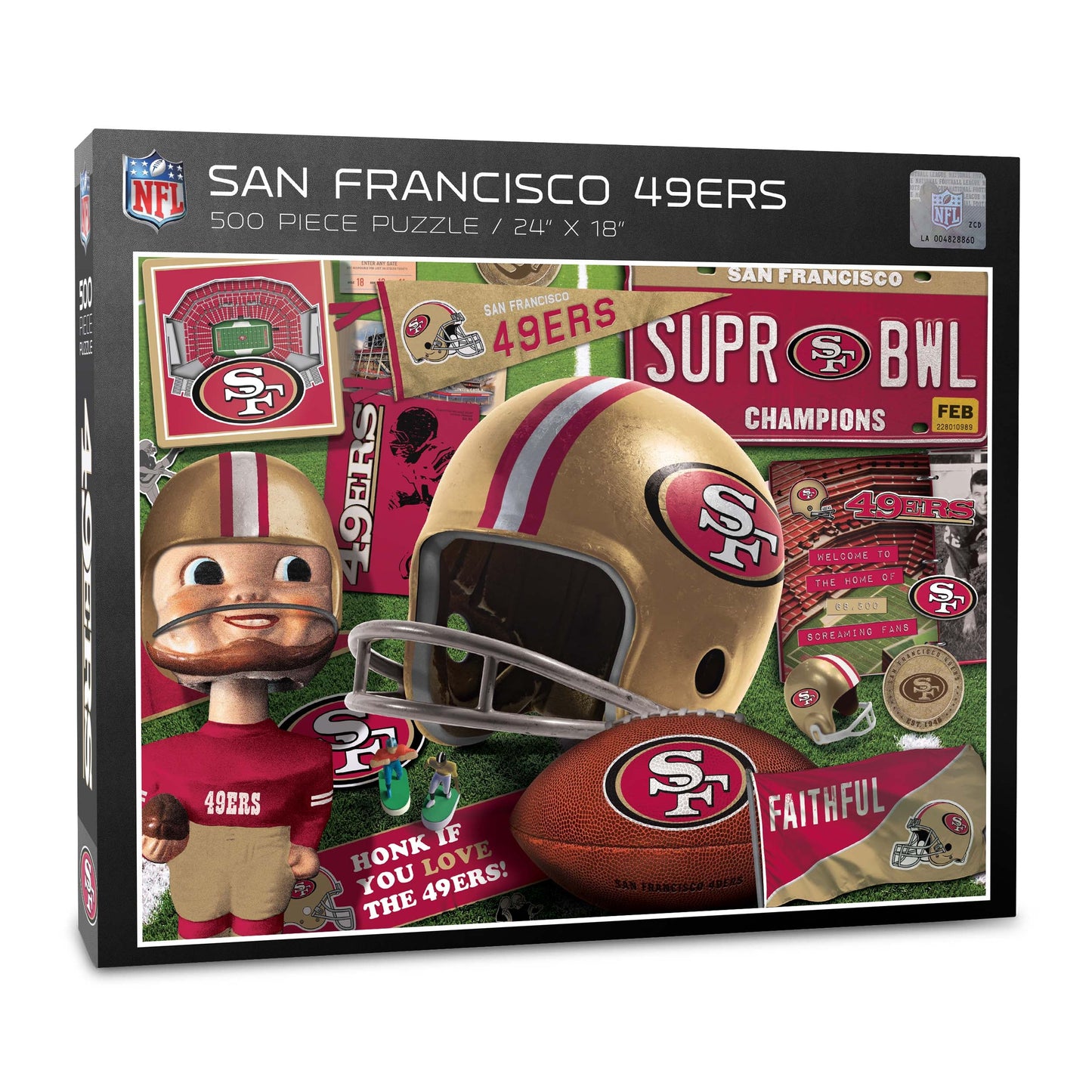 Retro Bobblehead Puzzles
