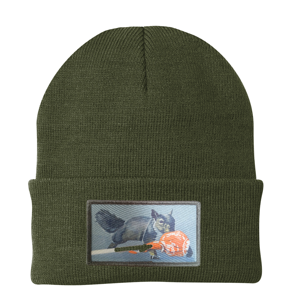 Secret Stash Squirrel Beanie