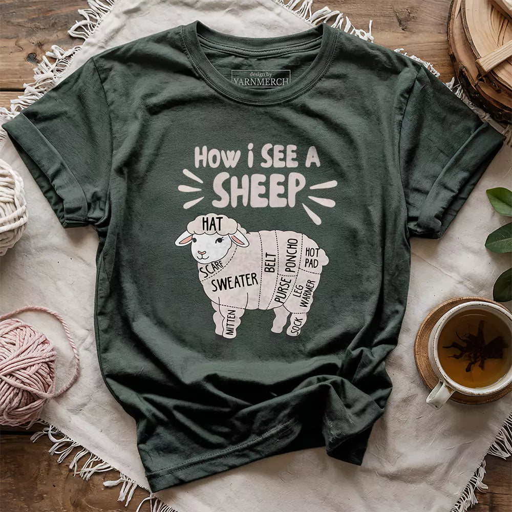 How I See A Sheep T-shirt