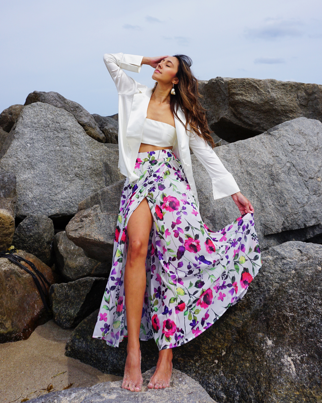Show Skirt - Rose Bloom