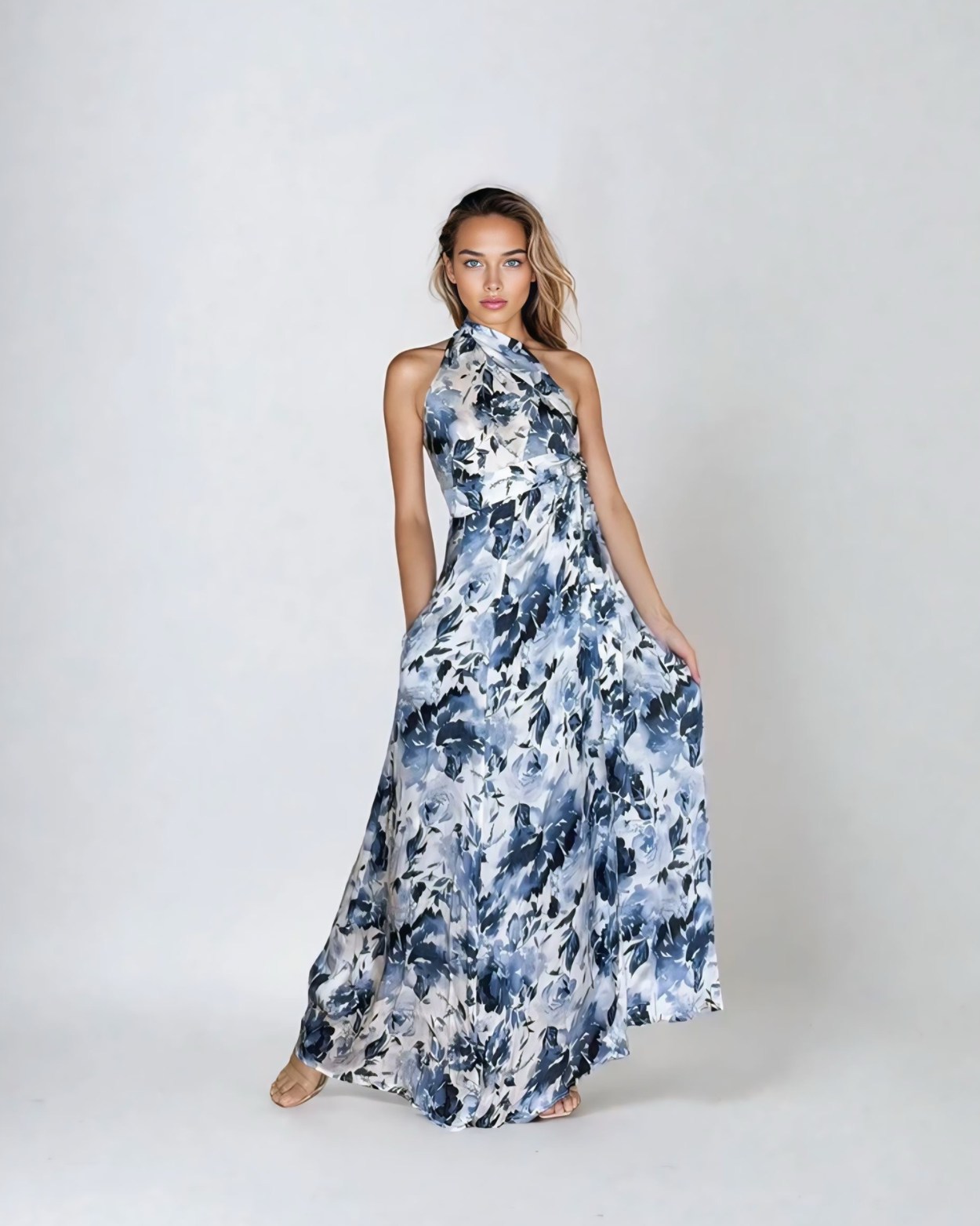 Show Skirt - Sapphire Bloom