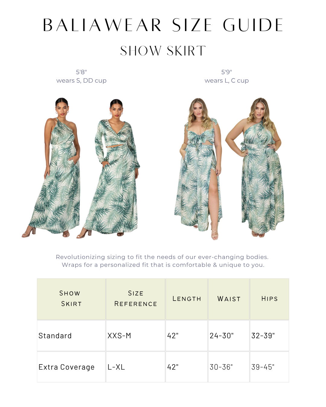 Show Skirt - Paradise