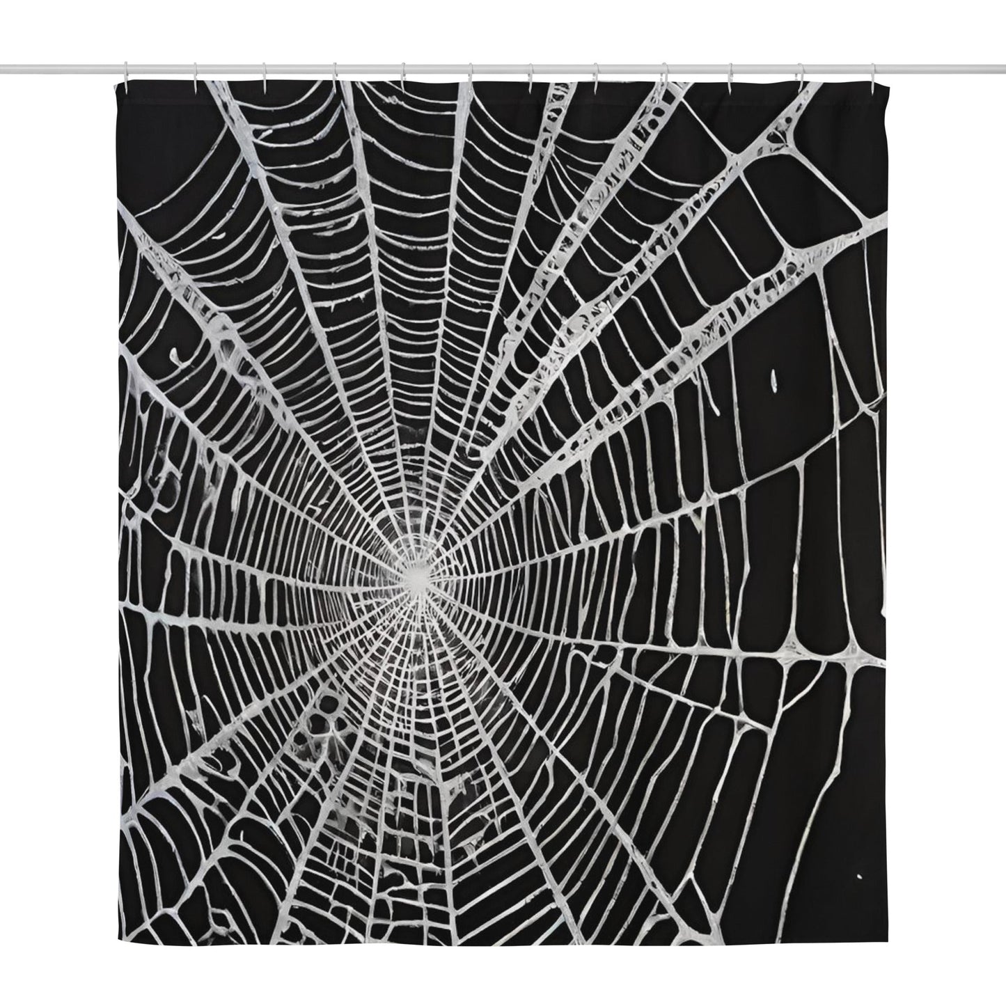 Spider Web Shower Curtain