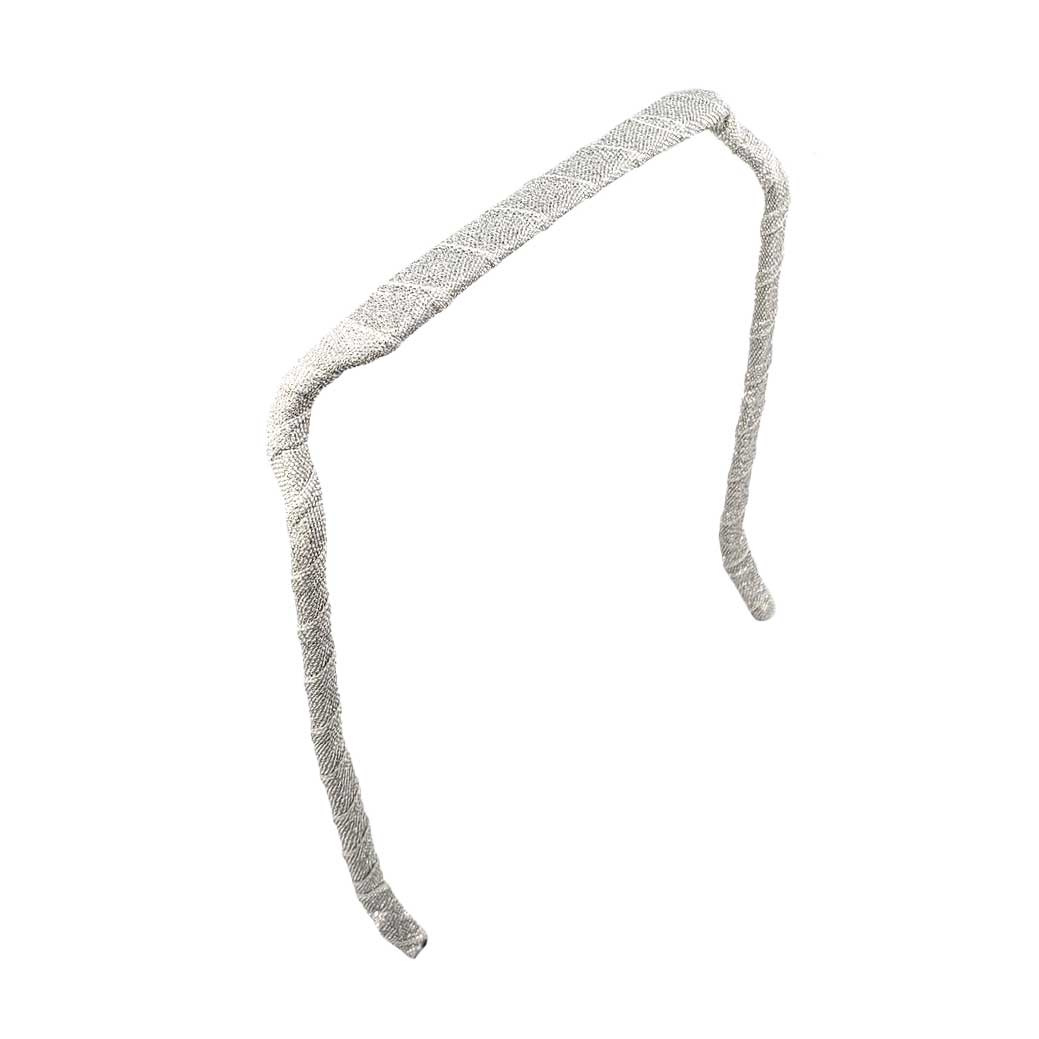Silver Shimmer Headband