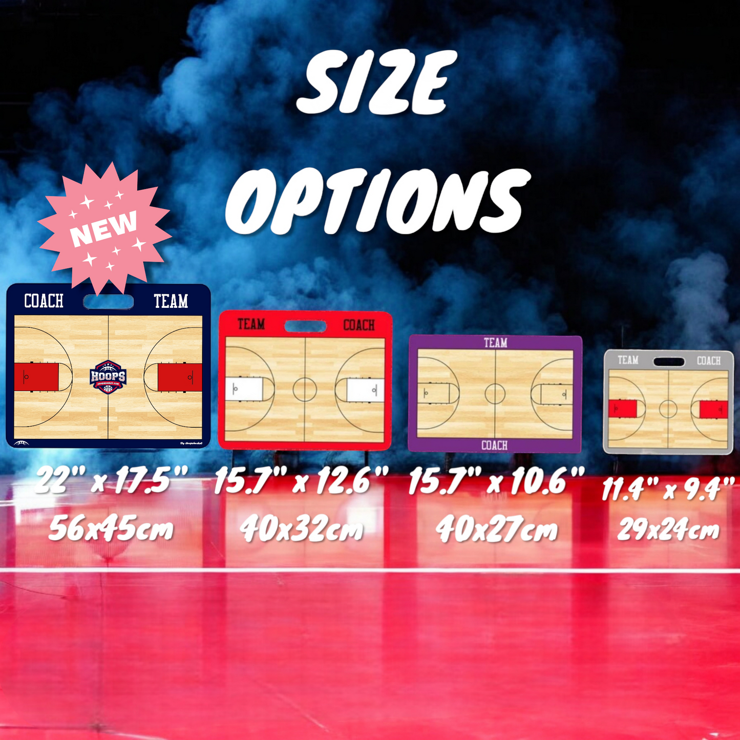 MEN'S NCAA Custom American Style Magnetic Coaching Board 11.4'' x 9.4'' / 29 cm x 24 cm