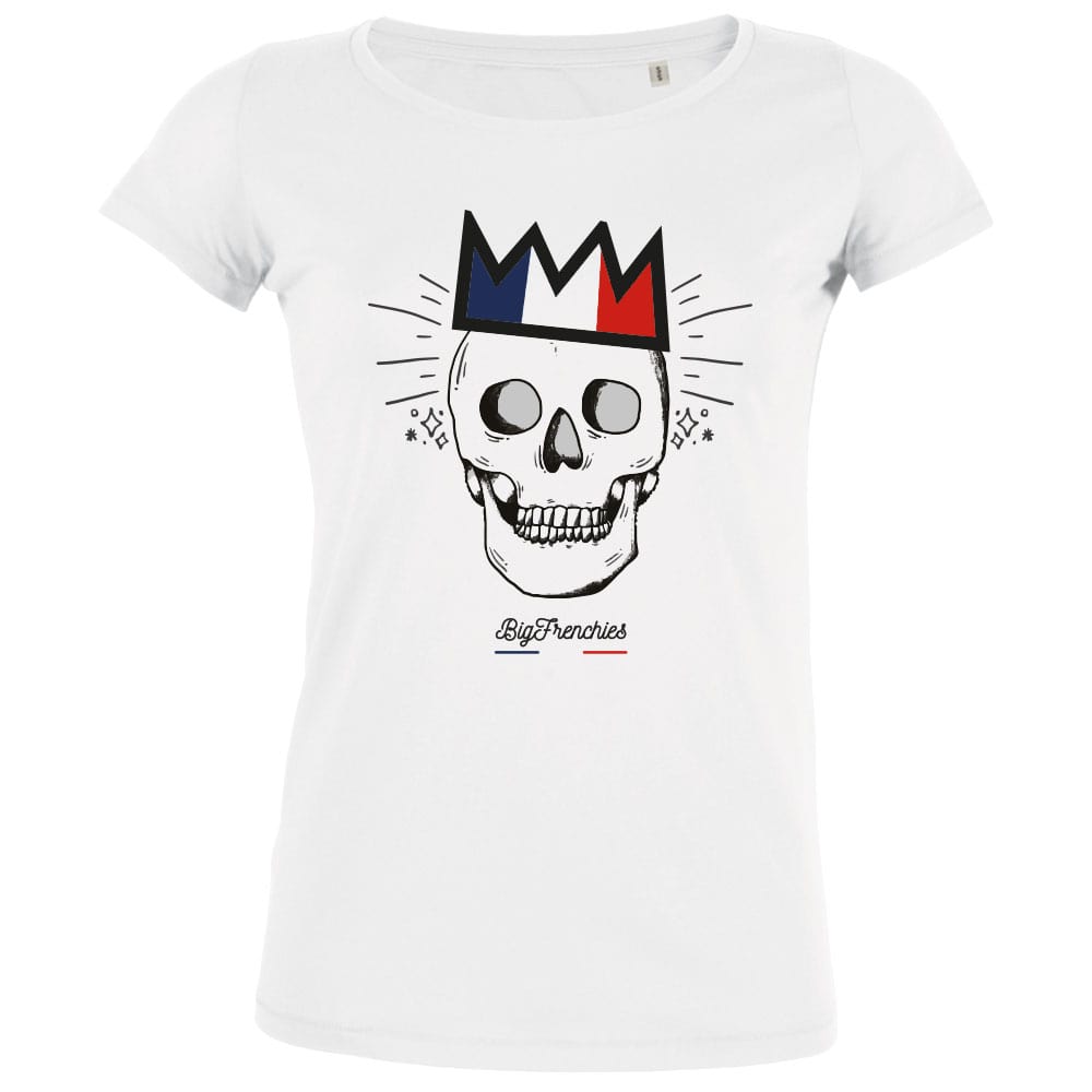 Skull Bigfrenchies Women's Organic Tee