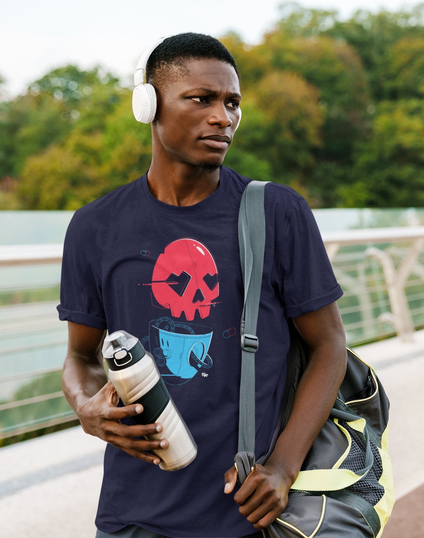 SkullRobot Nano-Pill T-Shirt