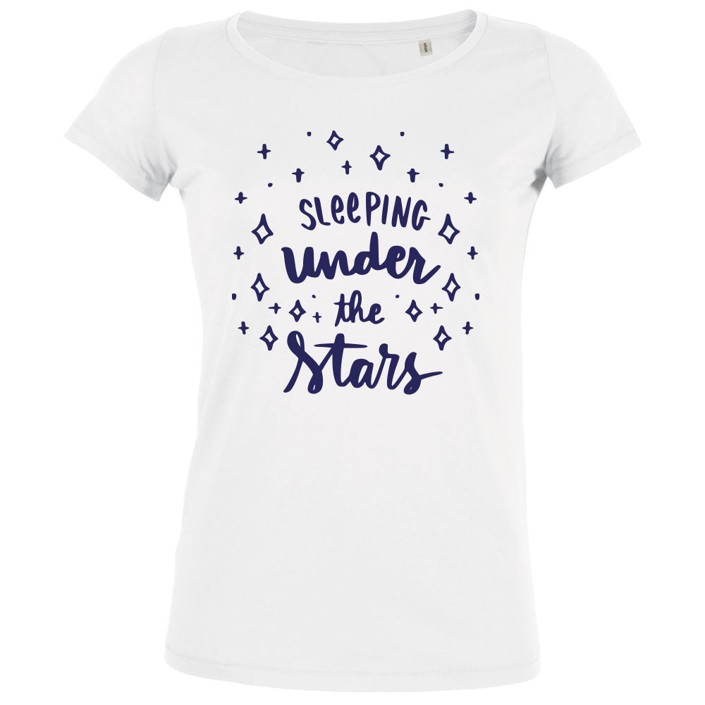Sleeping Under The Stars Women's Organic Tee