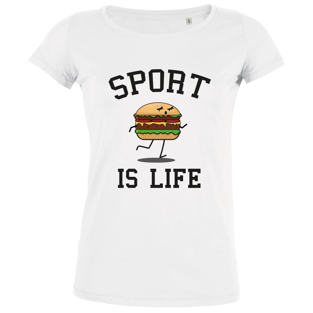 Sport Is Life Women's Organic Tee