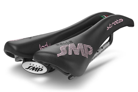 Selle SMP Stratos Saddle with Carbon Rails (Lady Black)
