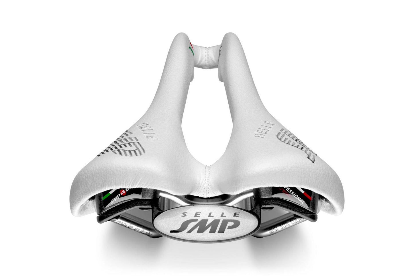 Selle SMP Stratos Saddle with Steel Rails (White)