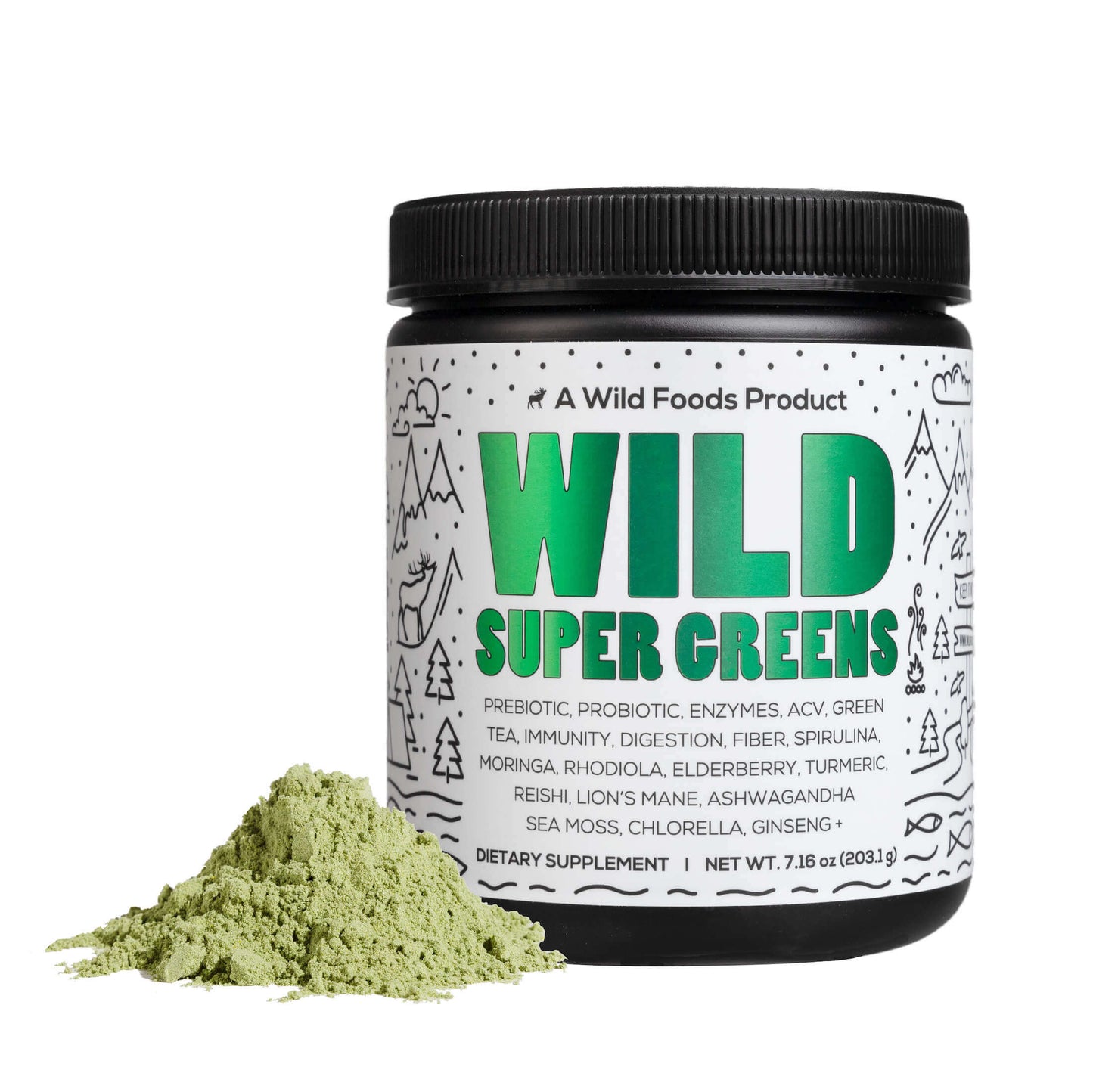 Wholesale case of 6 - Organic Super Greens