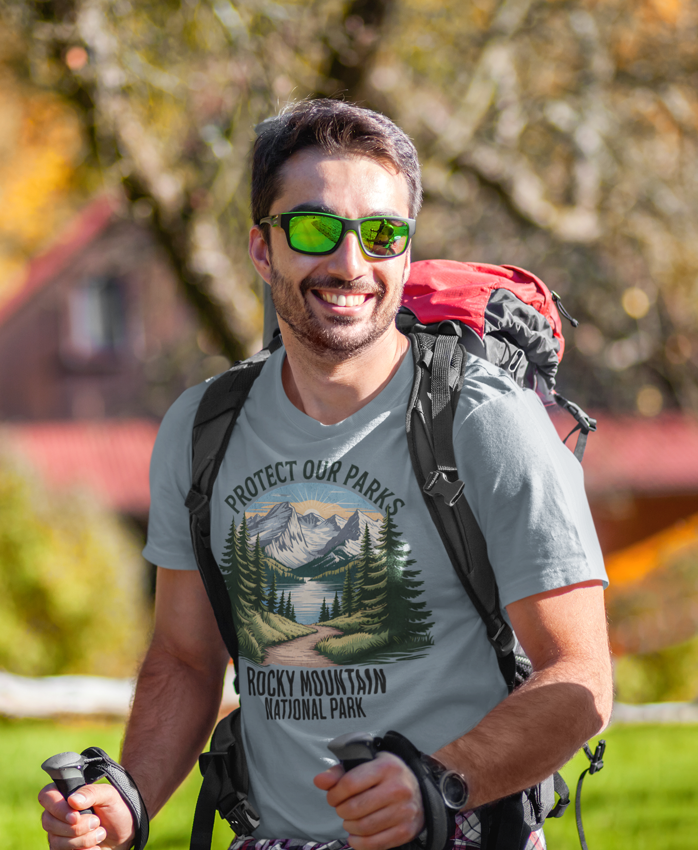 Protect Our Parks Rocky Mountain Unisex T-Shirt