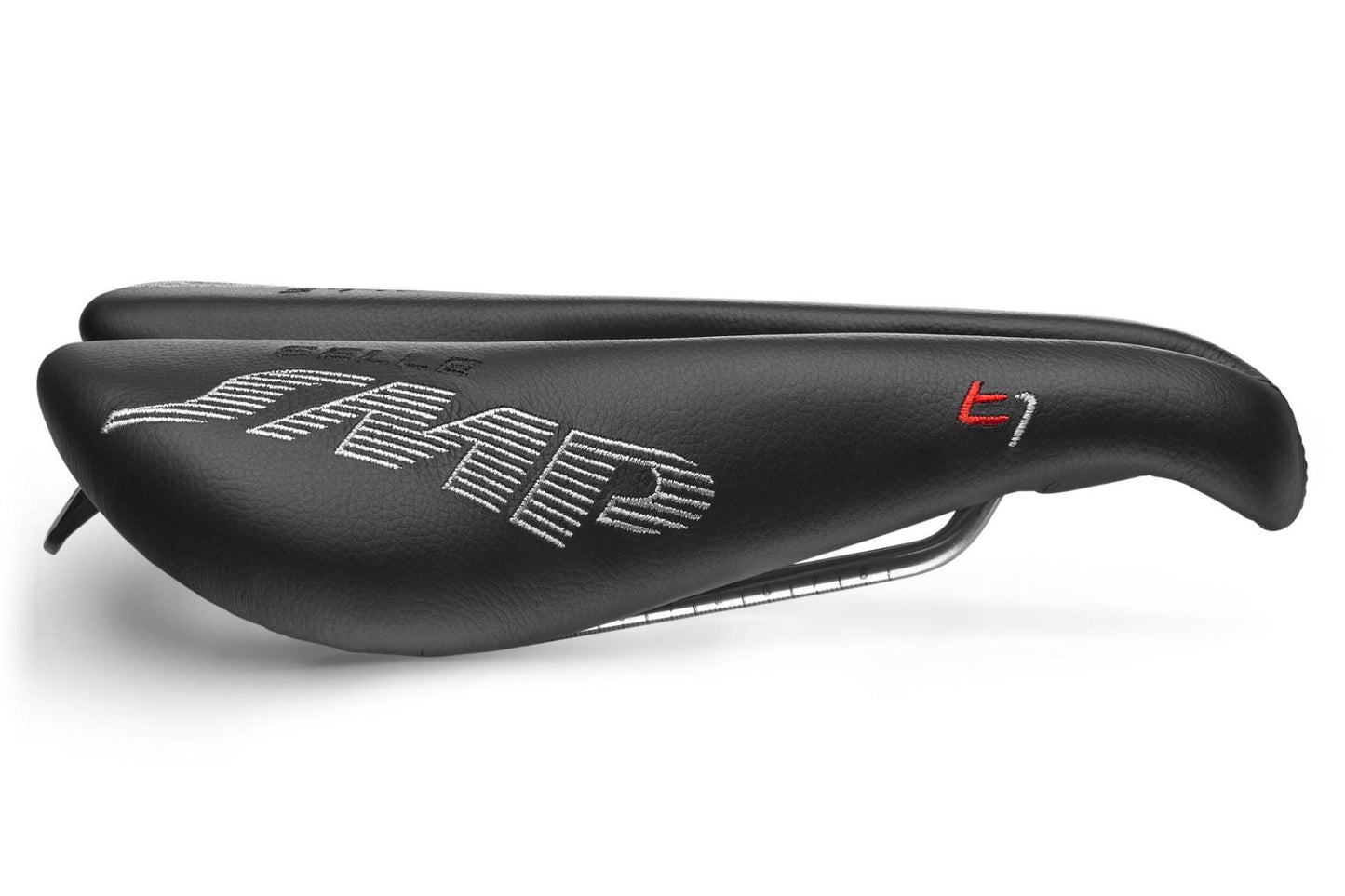 Selle SMP Triathlon T1 Saddle with Steel Rails (Black)