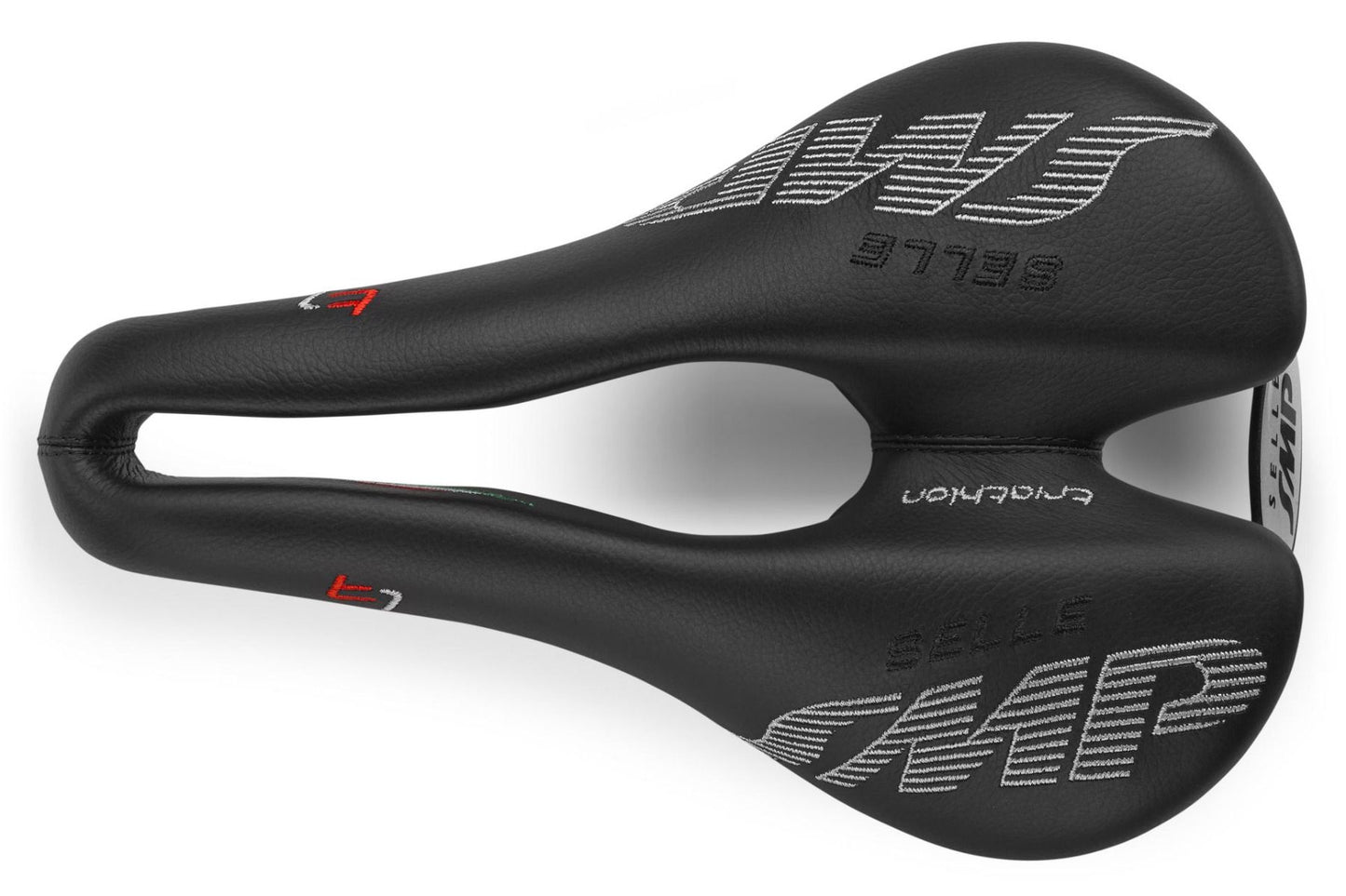 Selle SMP Triathlon T1 Saddle with Steel Rails (Black)