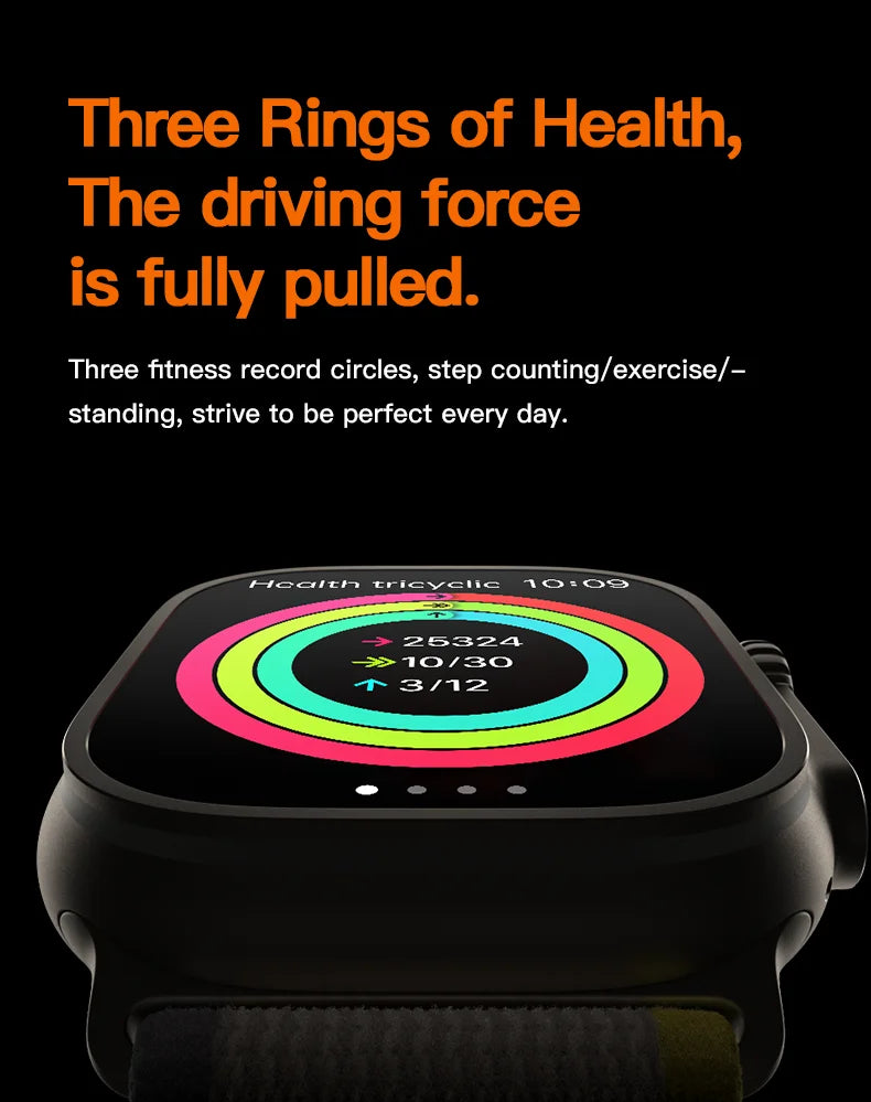 T1000 Ultra 7 Smartwatch with Multiple Bands