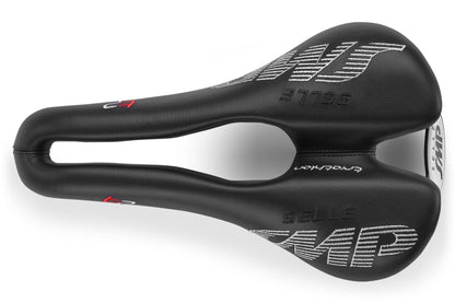 Selle SMP T2 Triathlon Saddle with Carbon Rails (Black)