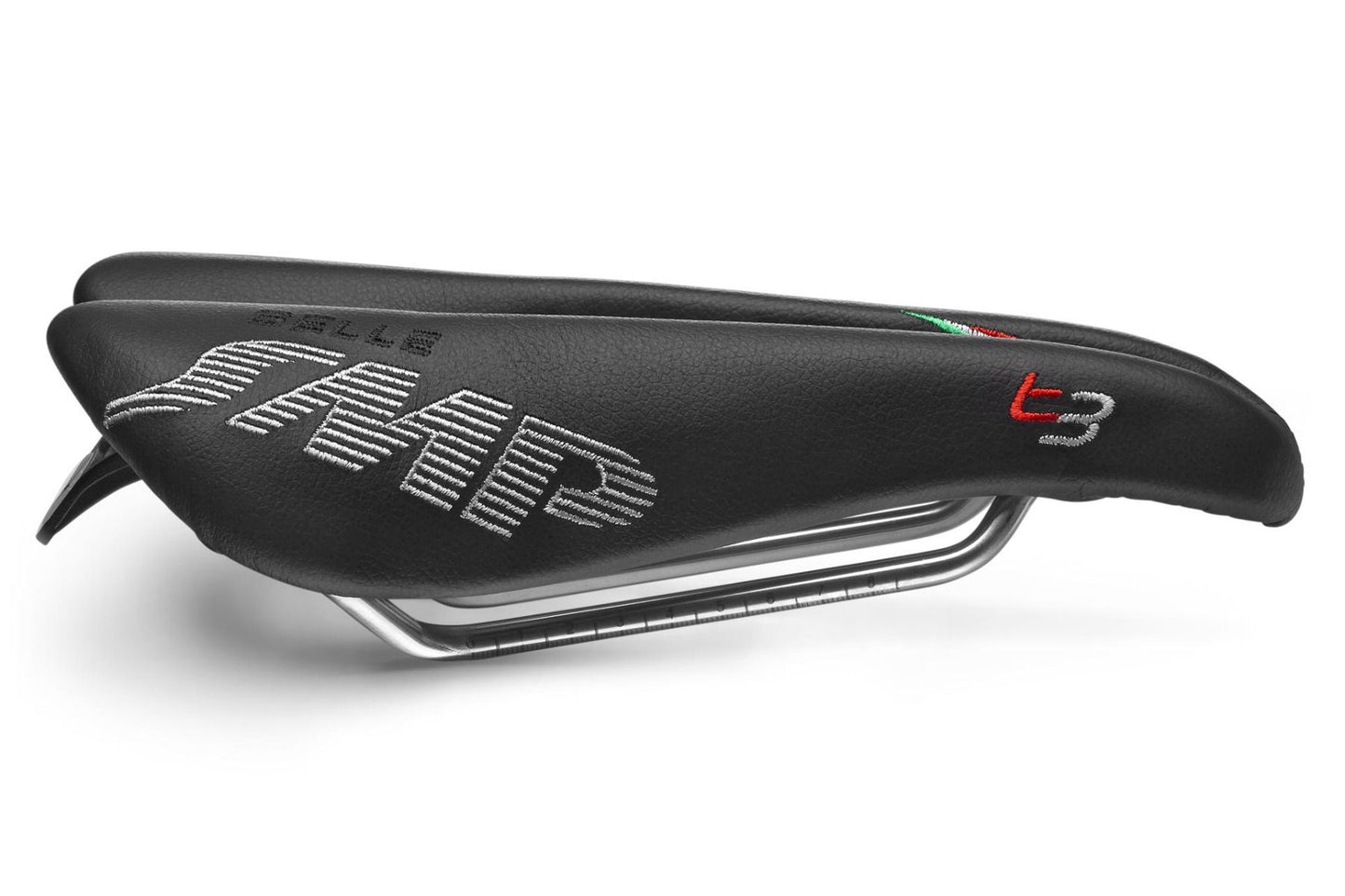 Selle SMP T3 Triathlon Saddle with Steel Rails (Black)