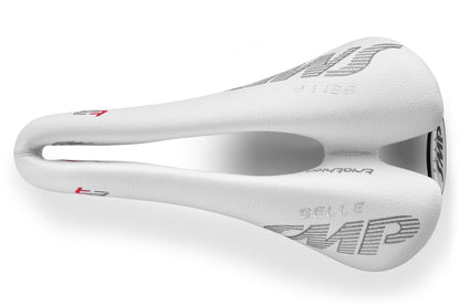 Selle SMP T3 Triathlon Saddle with Steel Rails (White)