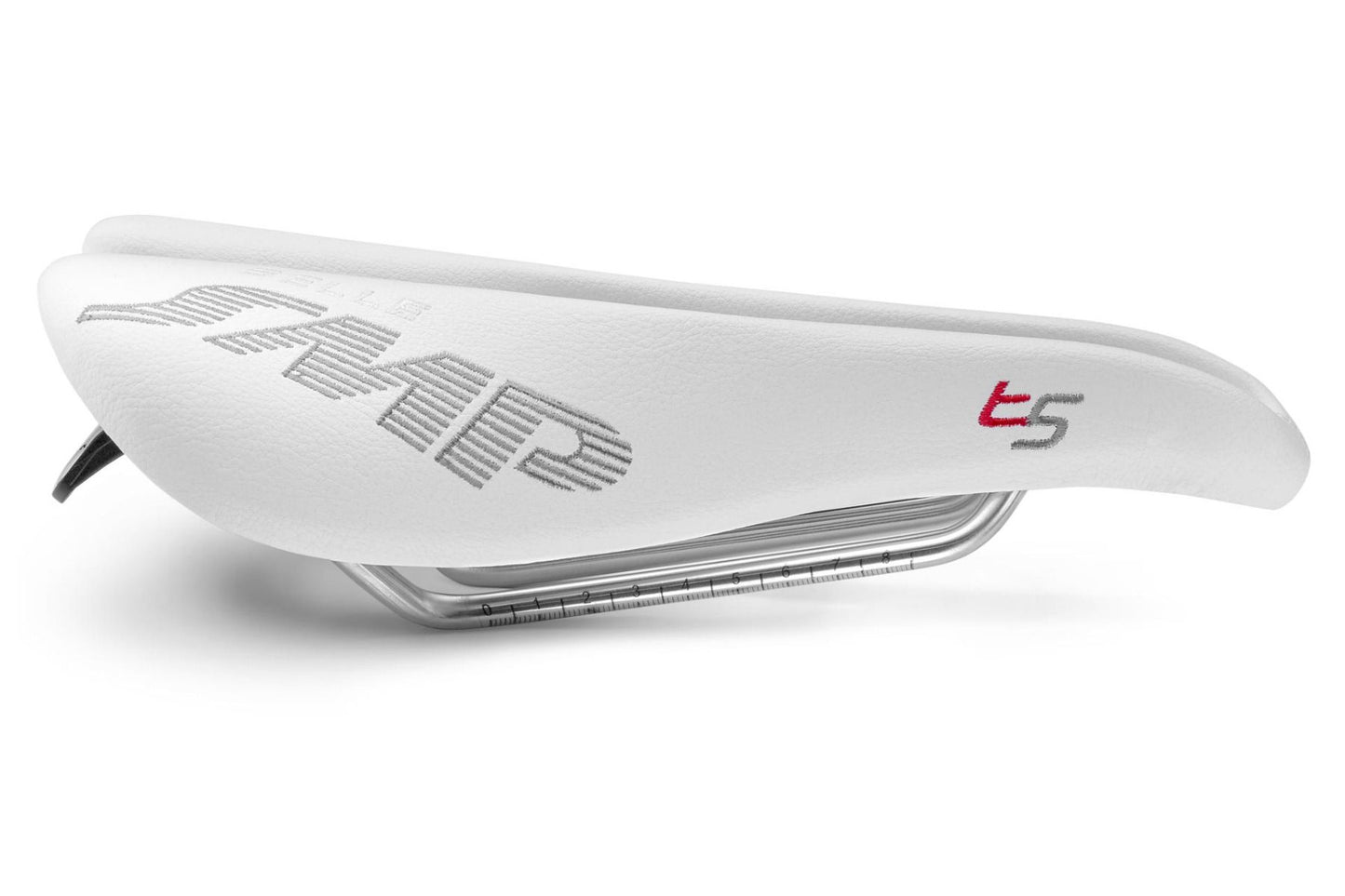 Selle SMP T5 Triathlon Saddle with Steel Rails (White)