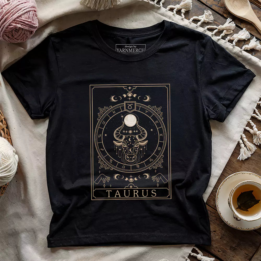 Taurus Yarn Tarot T-shirt