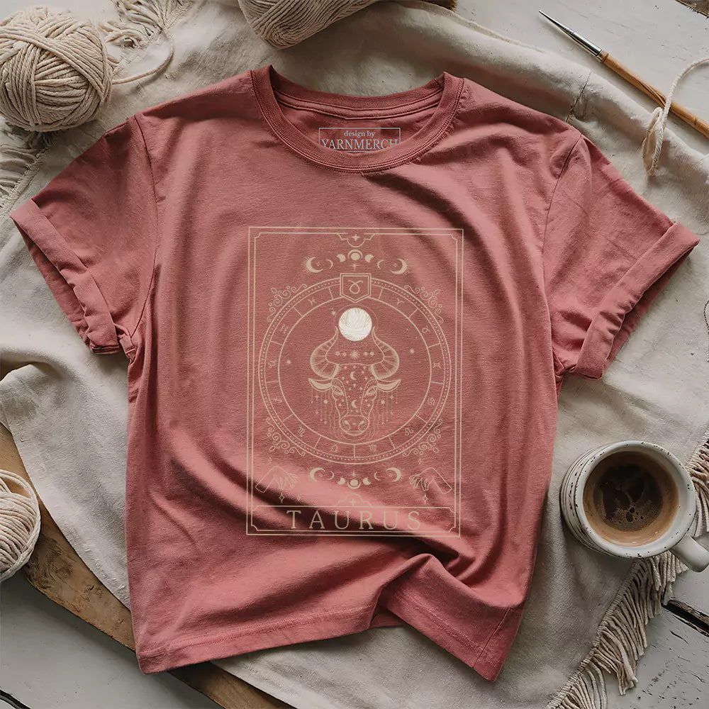 Taurus Yarn Tarot T-shirt