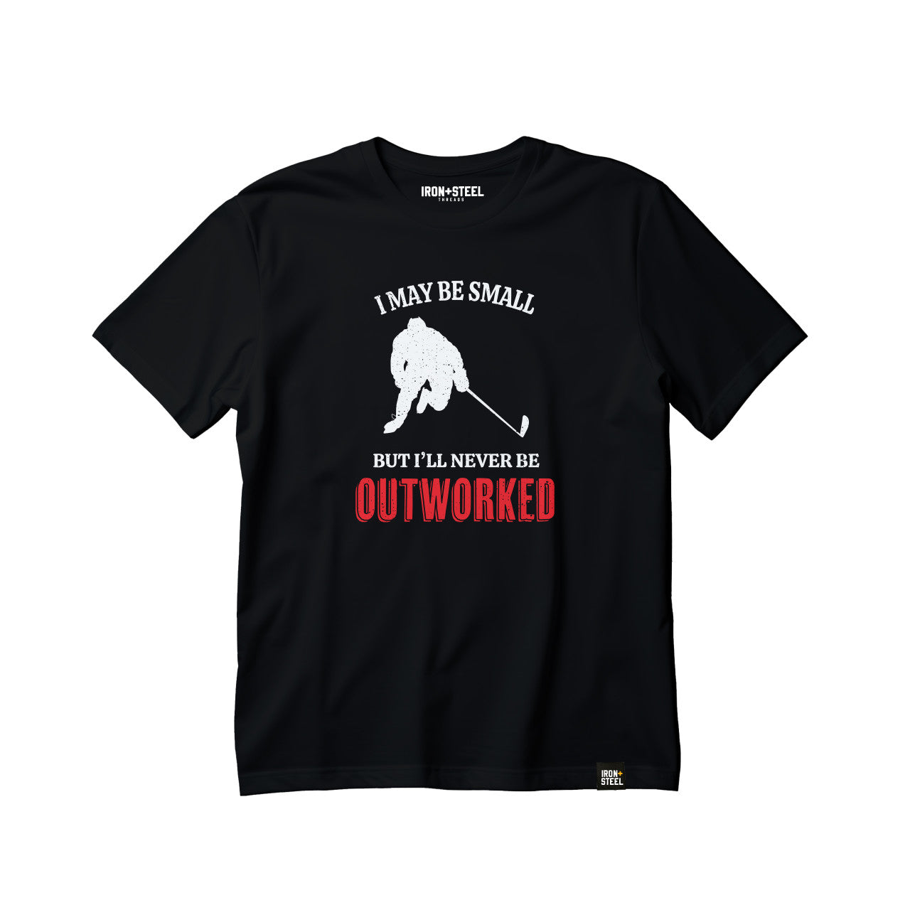 I May Be Small Hockey Kids Tee