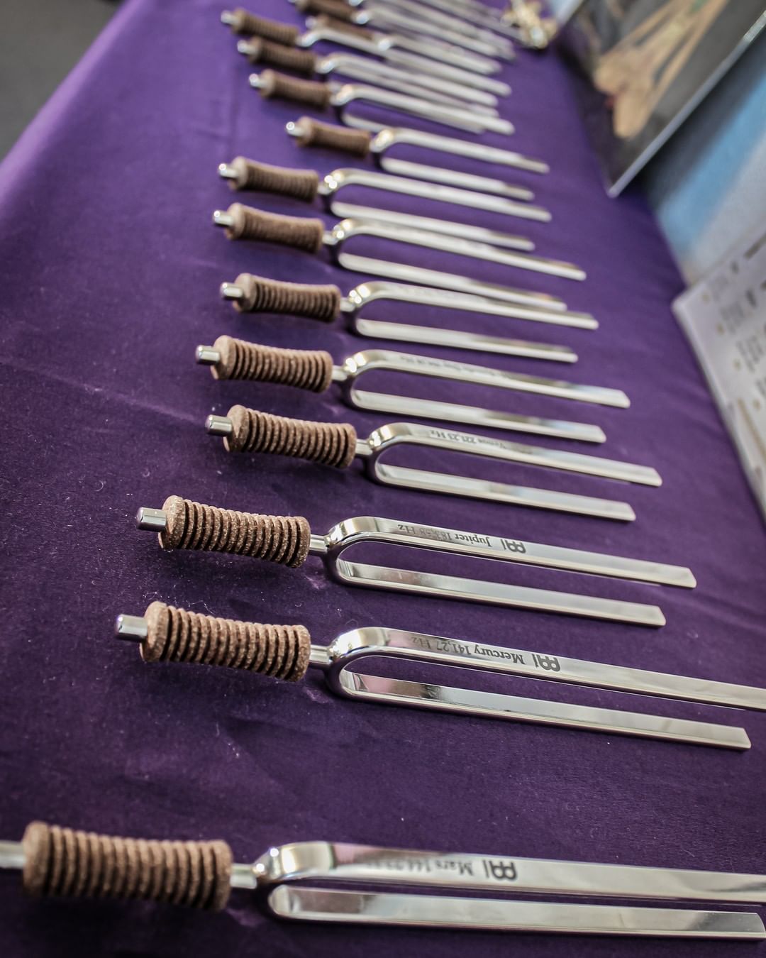 16 Harmony Tuning Fork Set with Travel Case