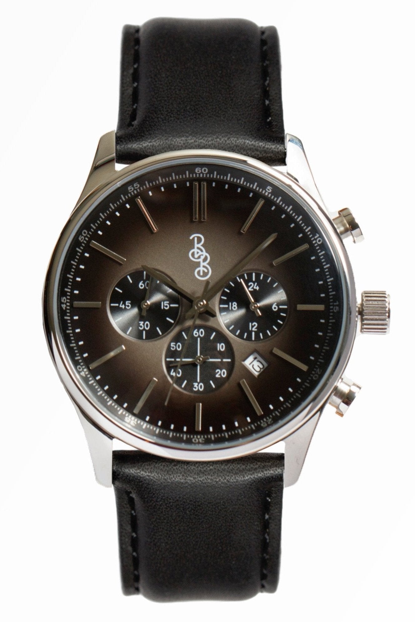 Gray Retro Chronograph