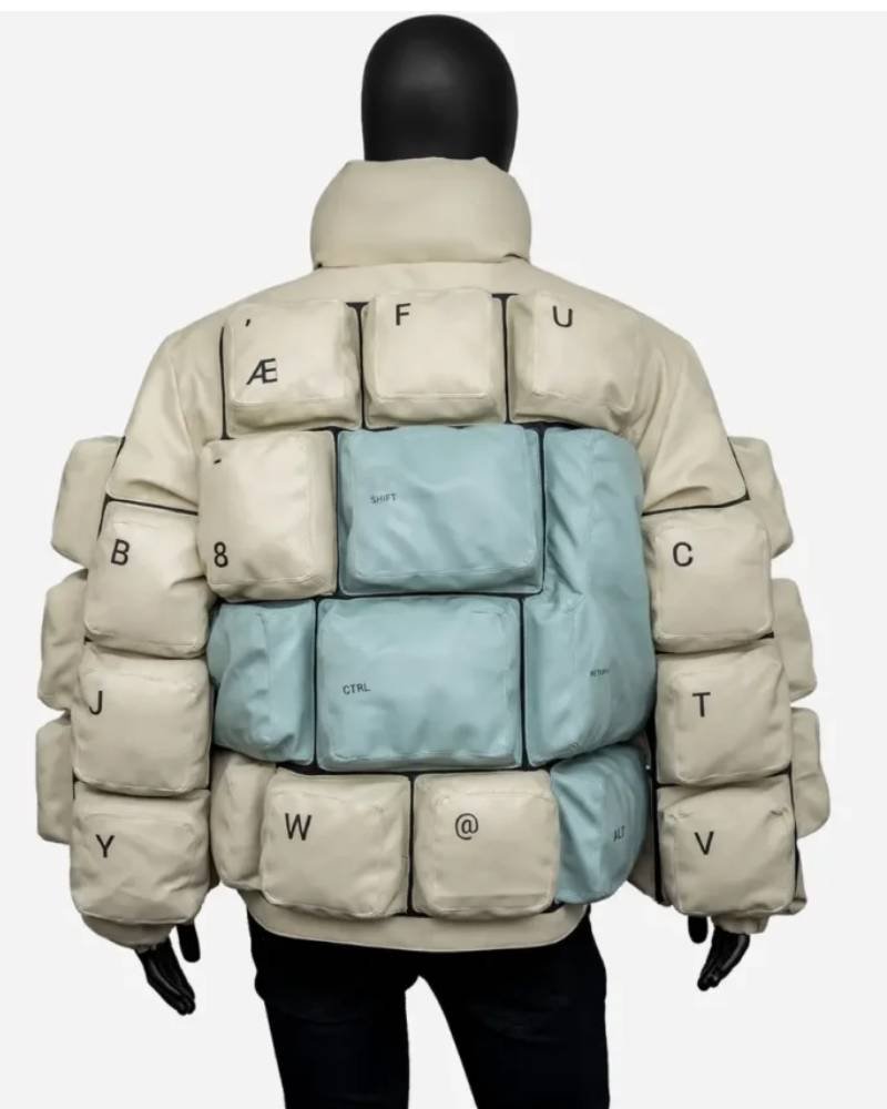 The Keyboard Quilted Puffer Jacket