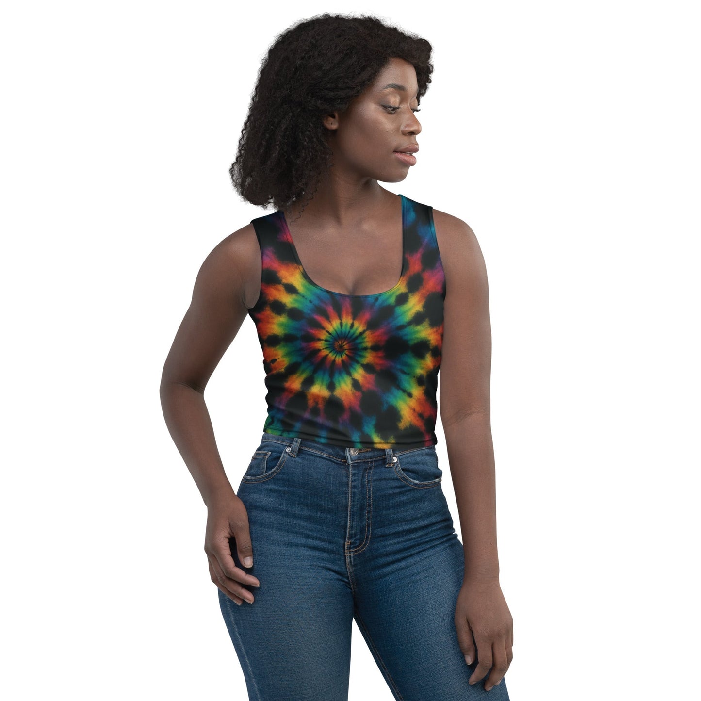Tie-Dye Crop Top