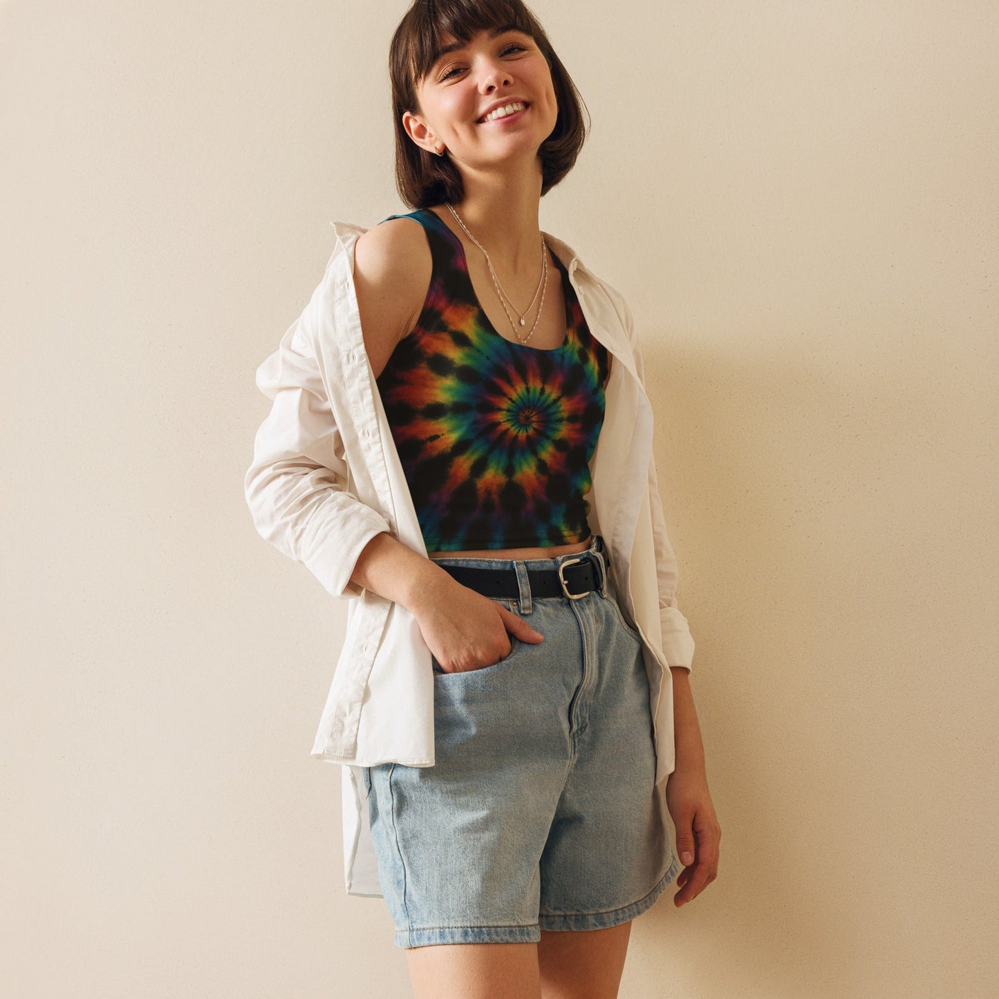 Tie-Dye Crop Top