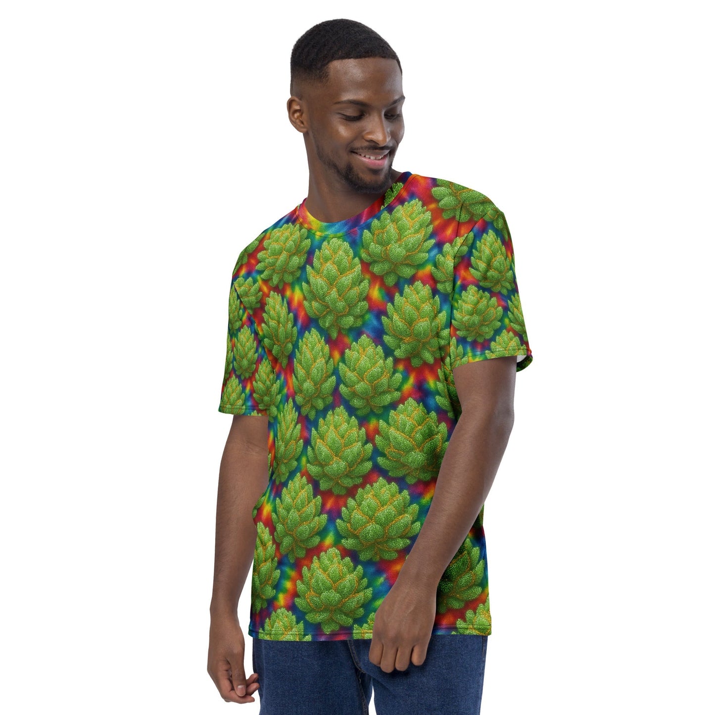 Tie dye Weed Men's t-shirt