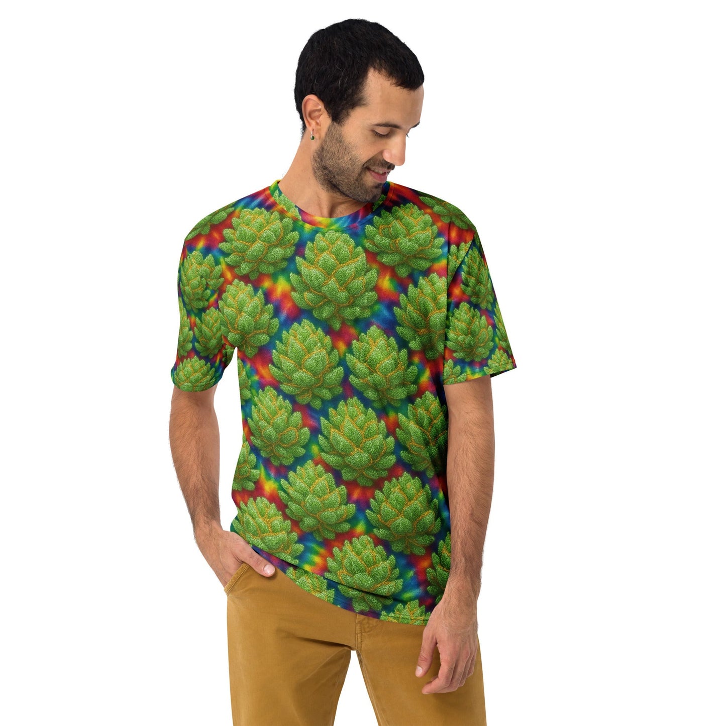Tie dye Weed Men's t-shirt