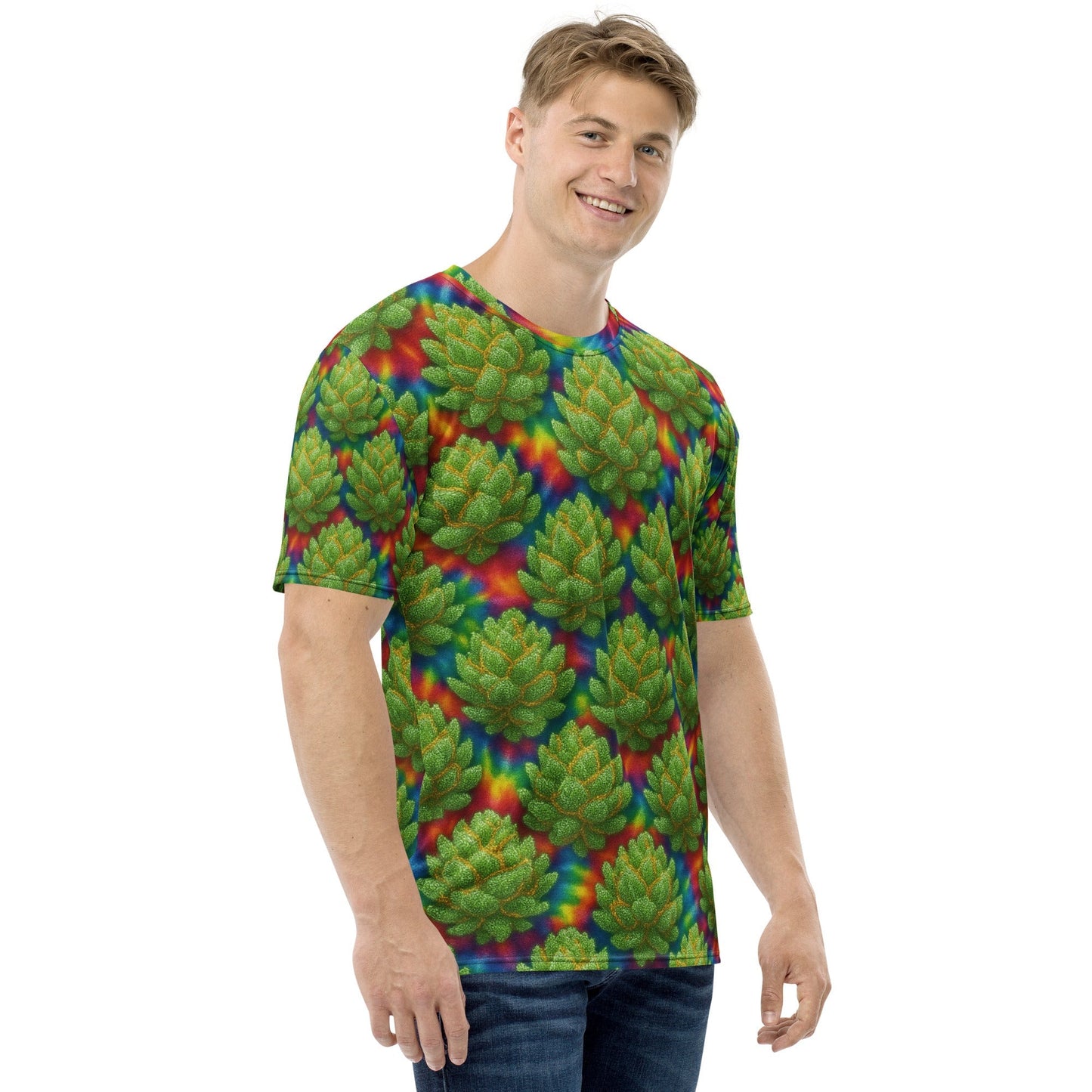 Tie dye Weed Men's t-shirt