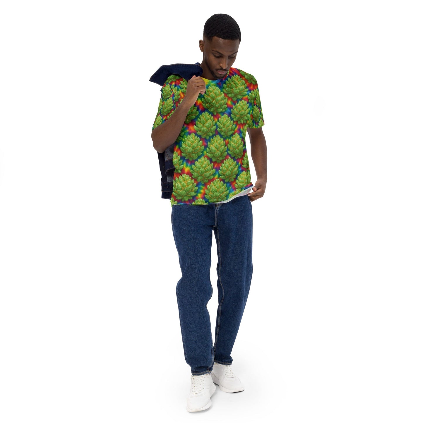 Tie dye Weed Men's t-shirt