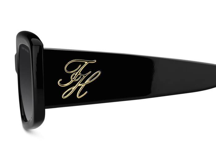 Tommy Hilfiger TH 2343/S Women's Black Square Sunglasses 53mm