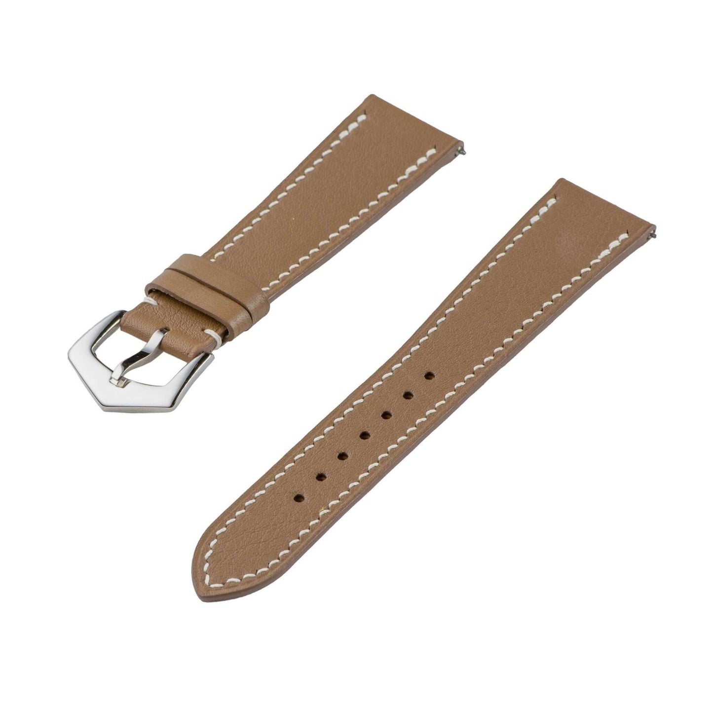 Toupe Swift Leather Watch Strap