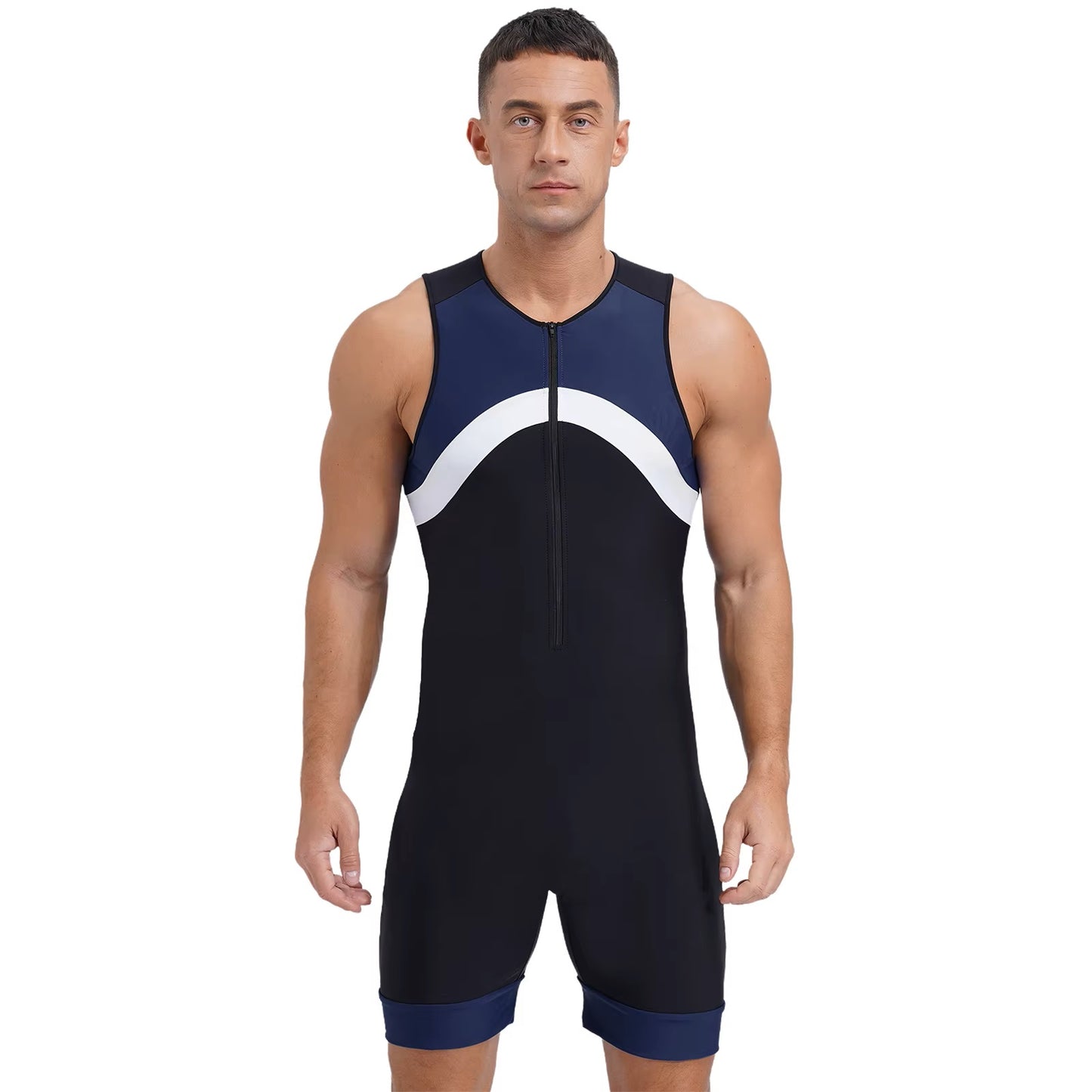 iEFiEL Men's One Piece Swimsuit / Trisuit