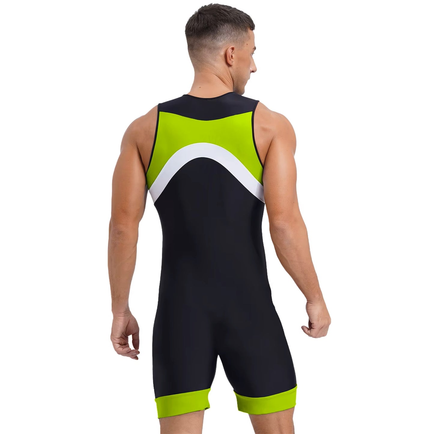 iEFiEL Men's One Piece Swimsuit / Trisuit