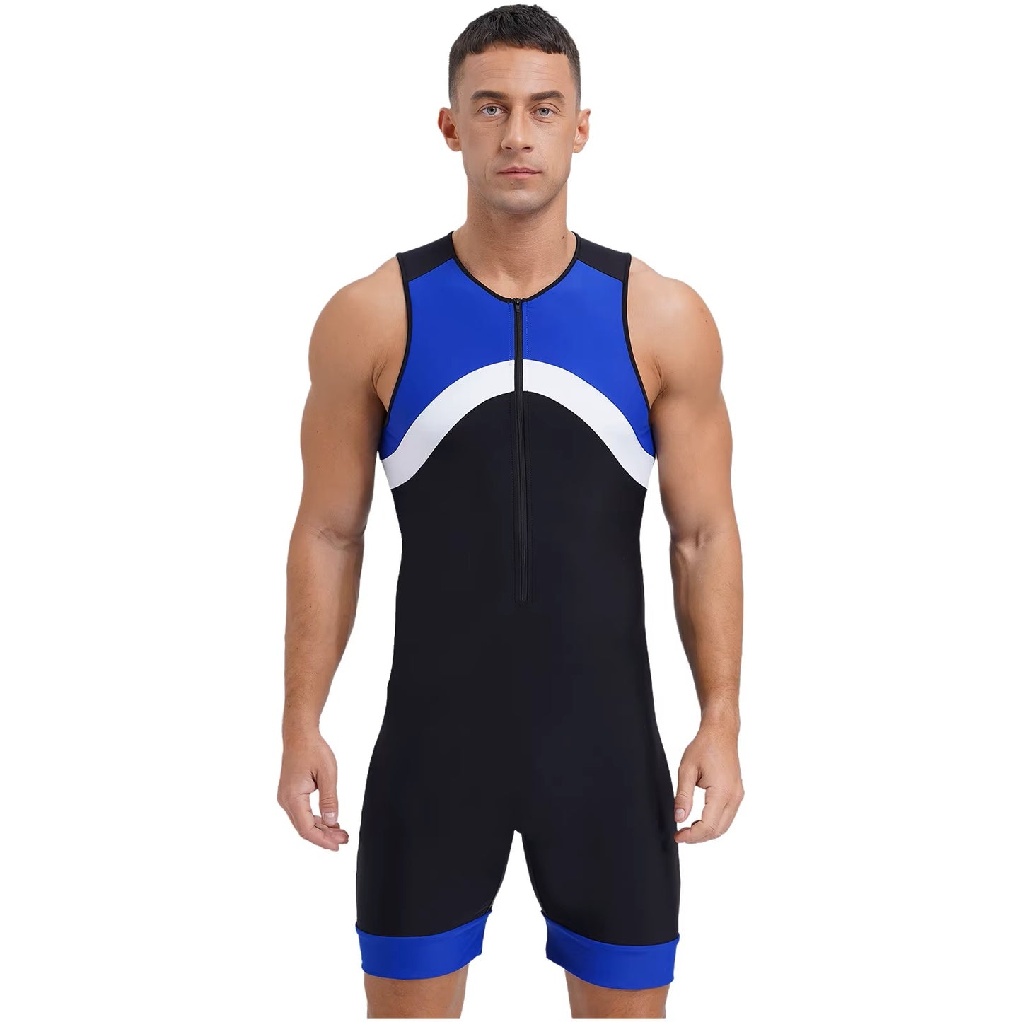 iEFiEL Men's One Piece Swimsuit / Trisuit