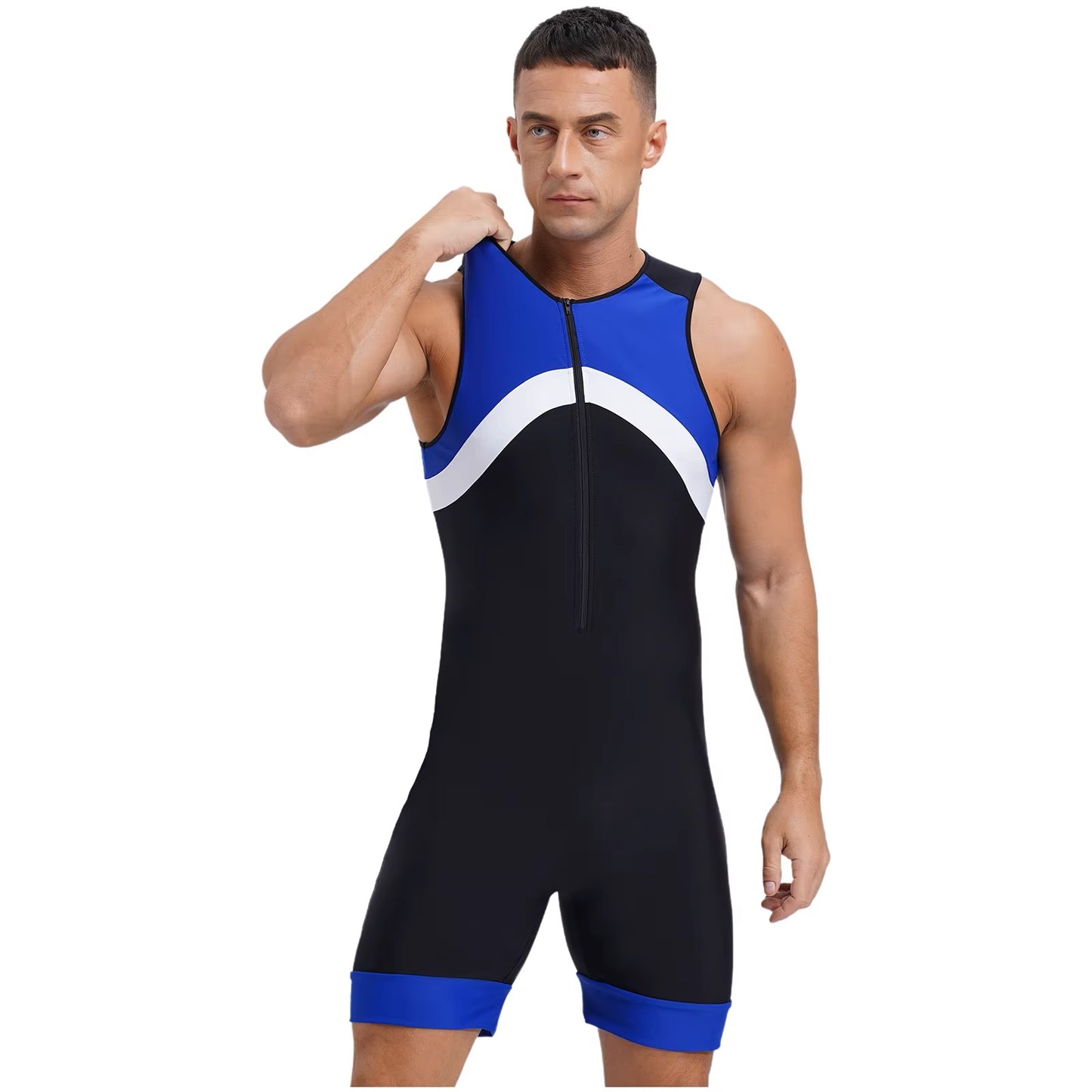 iEFiEL Men's One Piece Swimsuit / Trisuit