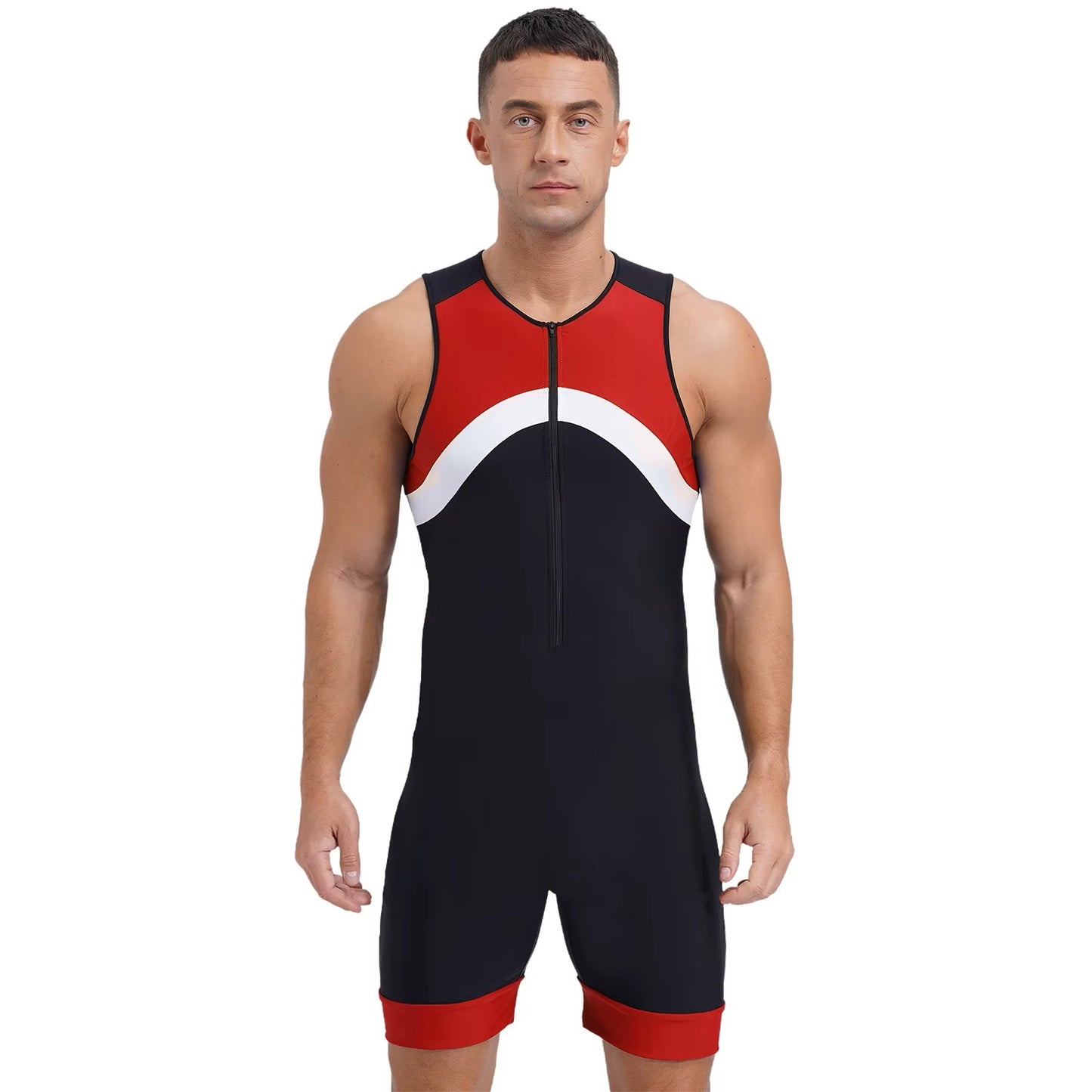 iEFiEL Men's One Piece Swimsuit / Trisuit