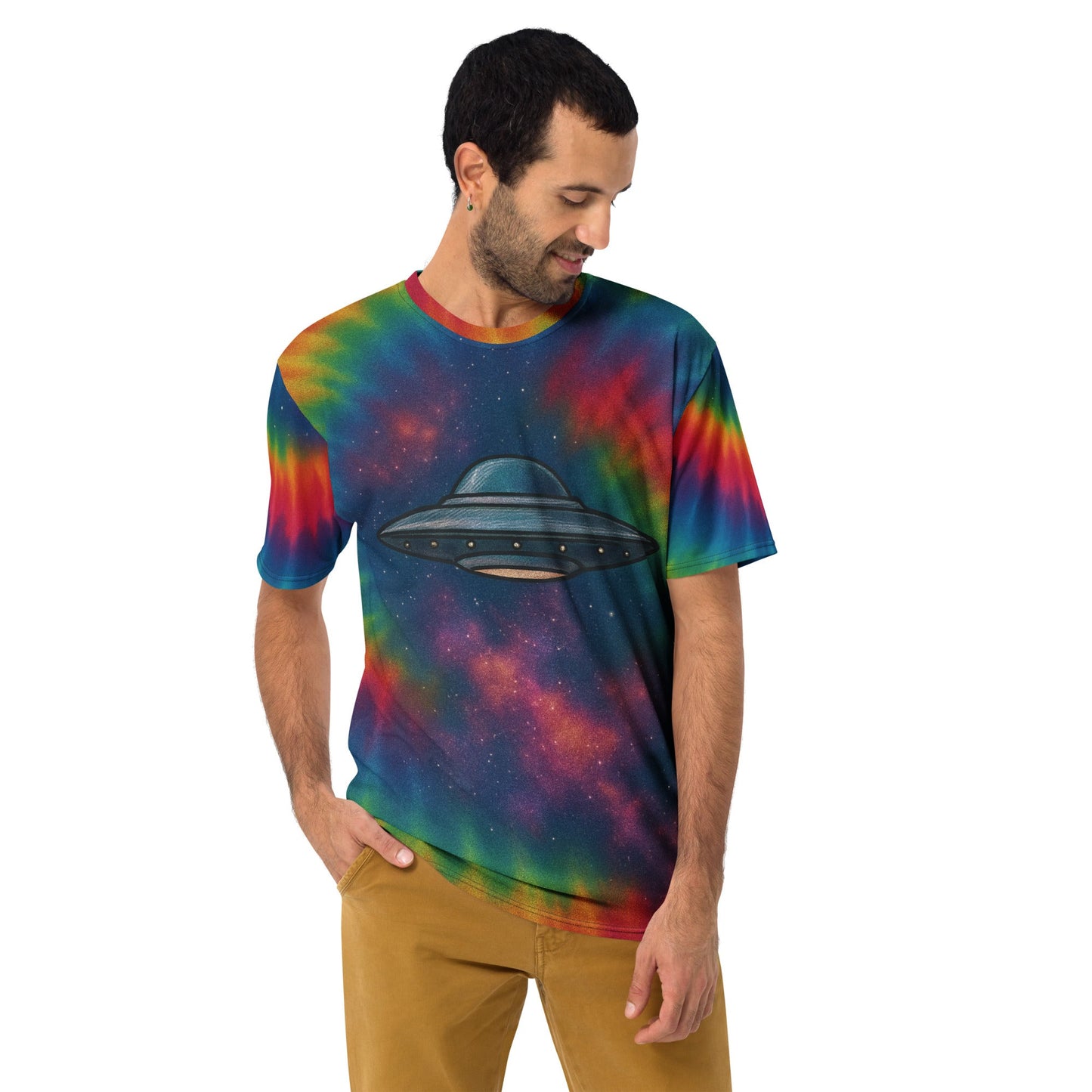 UFO Galaxy Tie-dye t-shirt