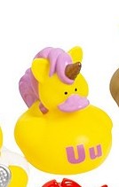 Unicorn Duck keychain