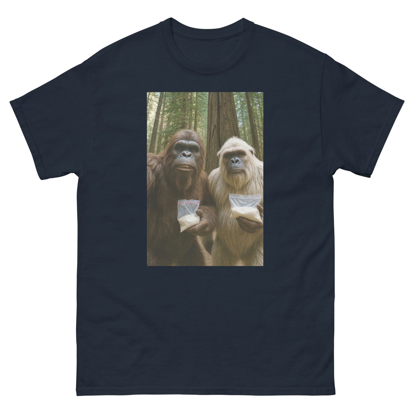 Bigfoot & Yeti Vlogs Unisex Classic tee