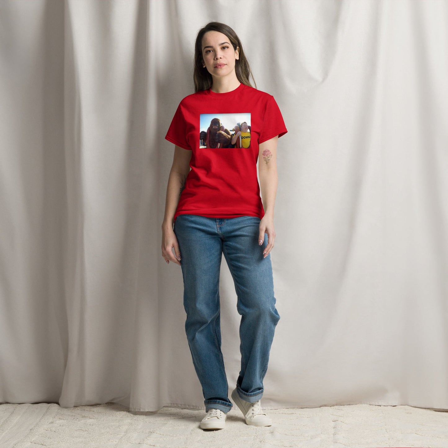 Bigfoot Vlog Rollercoaster legendary classic tee