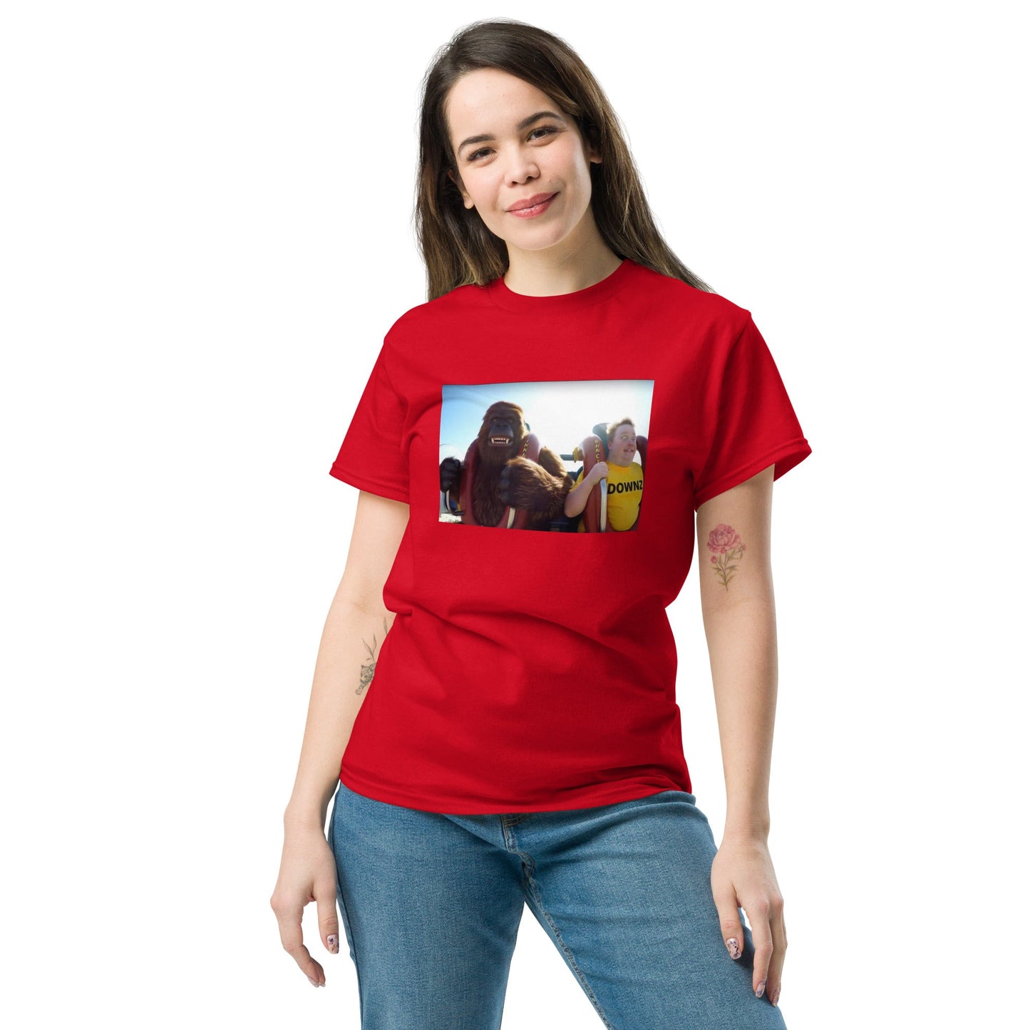 Bigfoot Vlog Rollercoaster legendary classic tee