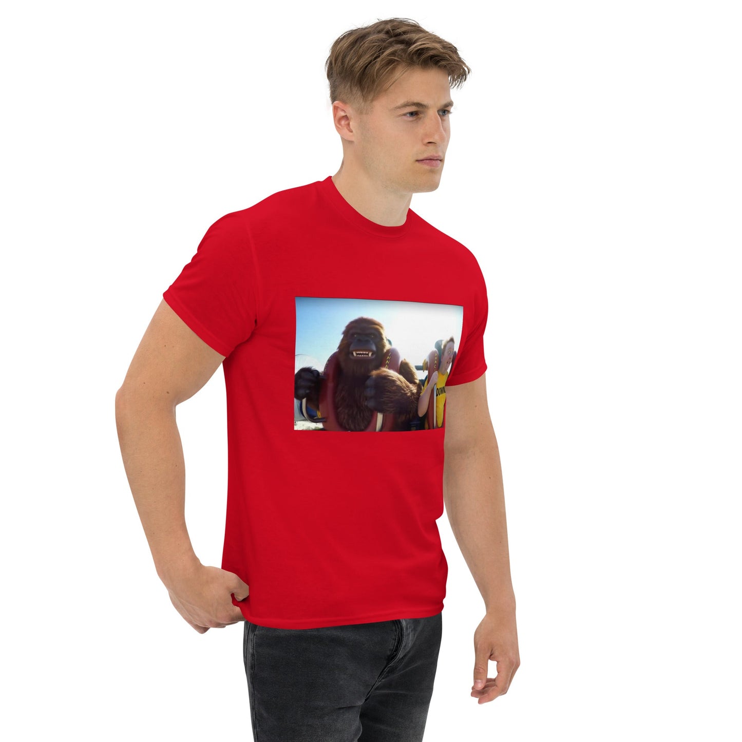 Bigfoot Vlog Rollercoaster legendary classic tee